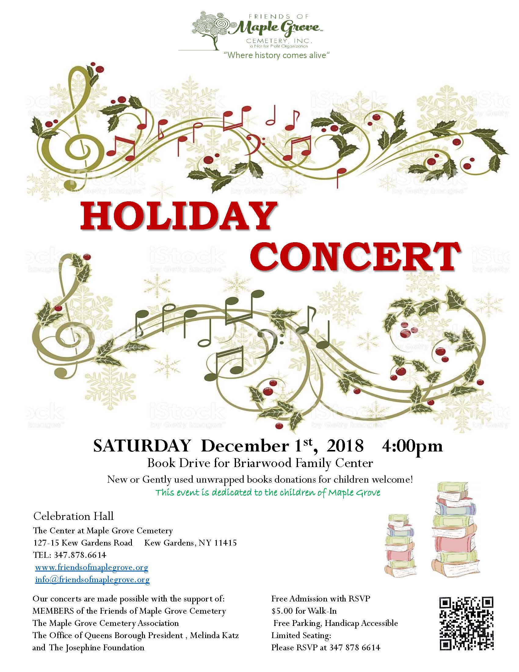 Holiday Concert In Kew Gardens Qedc It S In Queens